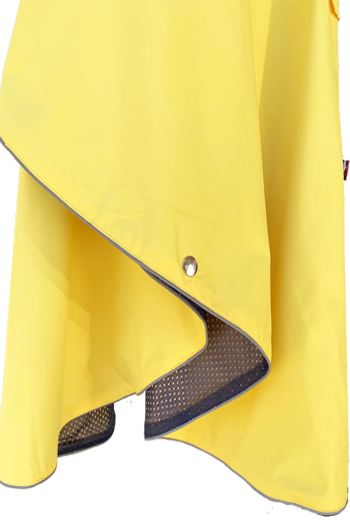 Yellow Lightweight Waterproof Poncho - 107
