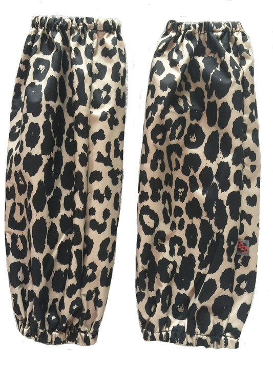 Leopard Print Dog Bathing Sleeves - 604