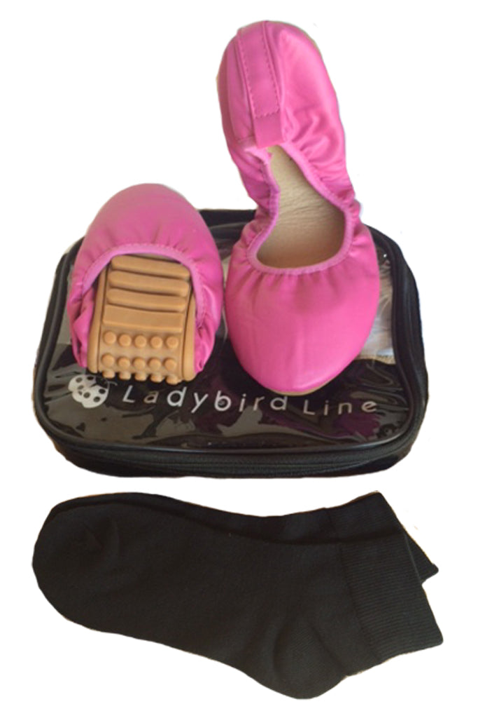 Pink foldable comfy shoes - 1050