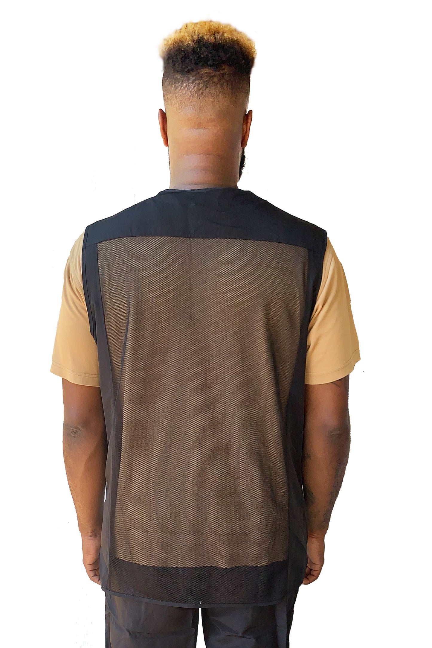 880 – Black V Neck Waterproof Vest